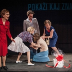 Tatjana Rebolj, Katja Ogrin, Žiga Sedmak, Tjaša Valentinčič Novak, Irena Mrak Kranjc; foto: B. Slana