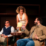 Elias Rudolf, Maja Eržen, Luka Beljan; foto: A. Košir